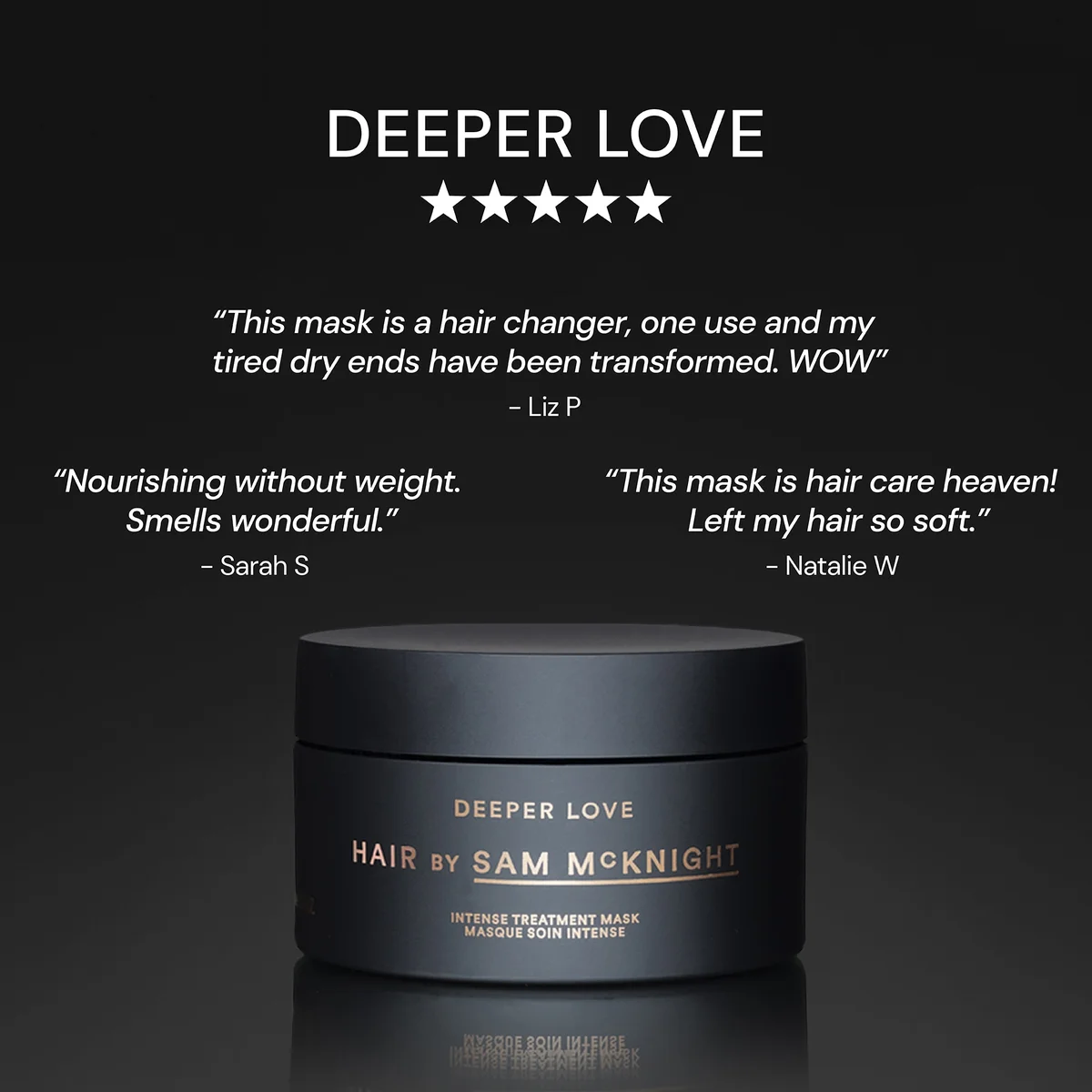 Hair by Sam McKnight Deeper Love Intense Treatment Mask Mini 50 ml / 1.69 oz