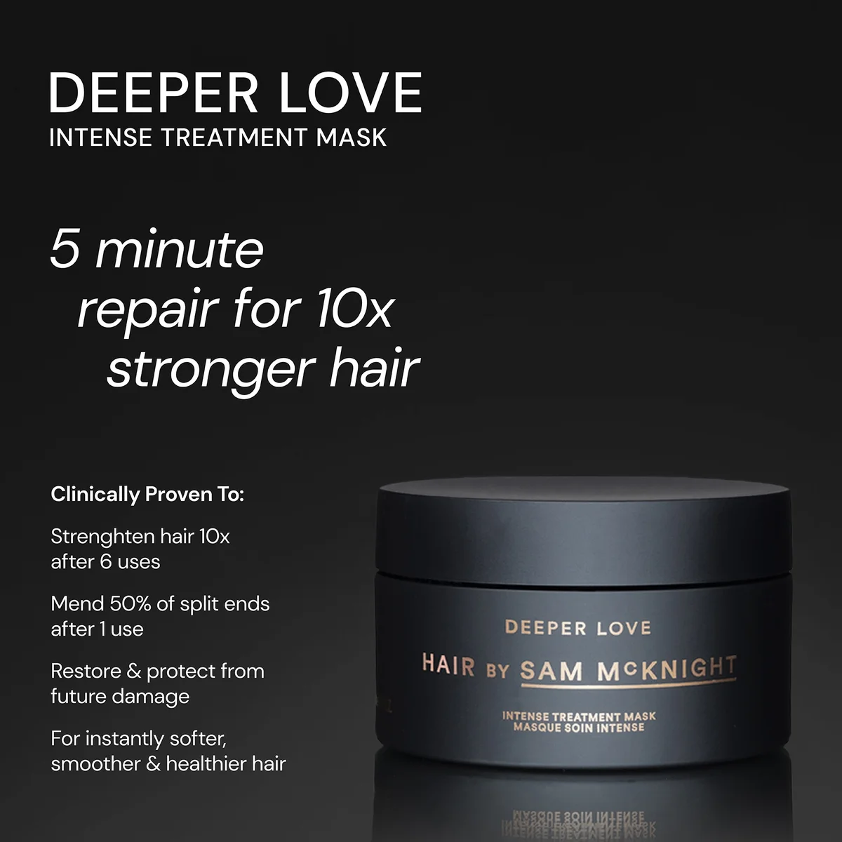 Hair by Sam McKnight Deeper Love Intense Treatment Mask Mini 50 ml / 1.69 oz
