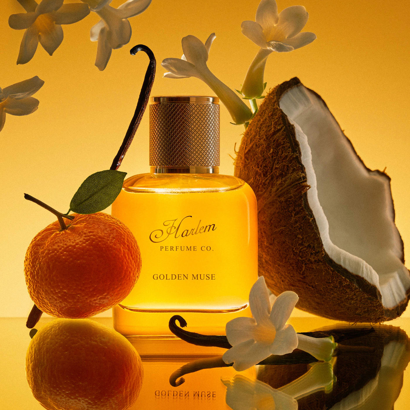 Harlem Perfume Co. Golden Muse Eau de Parfum Travel Spray with Vanilla and Coconut
