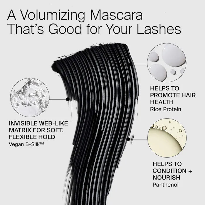 Haus Labs By Lady Gaga B Structural Volumizing and Lengthening Mascara 0.27 oz / 8 mL | Black Onyx