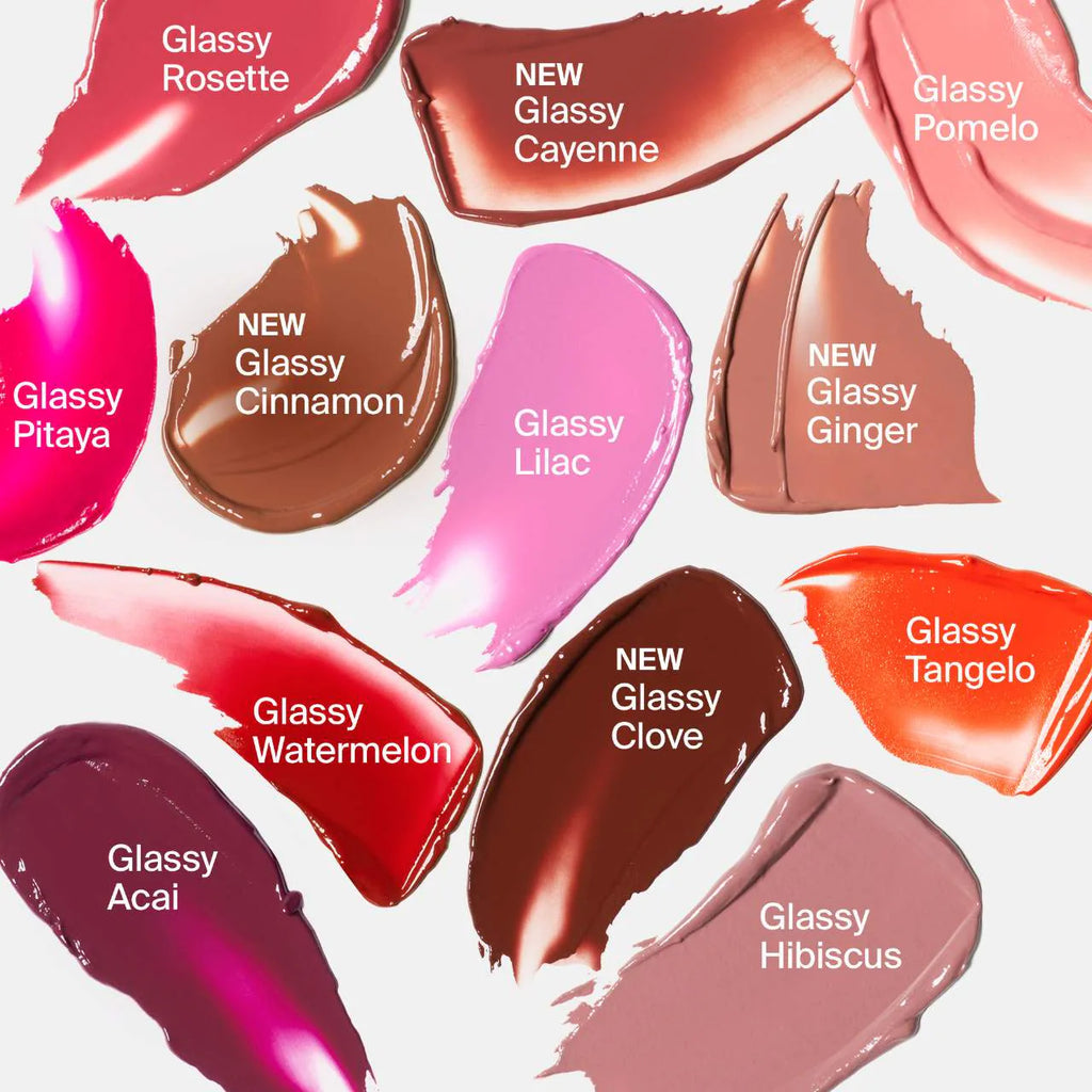 Haus Labs Color Fuse Glassy Lip + Cheek Blush Balm Stick | Glassy Cinnamon