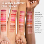 Haus Labs Color Fuse Glassy Lip + Cheek Blush Balm Stick | Glassy Acai