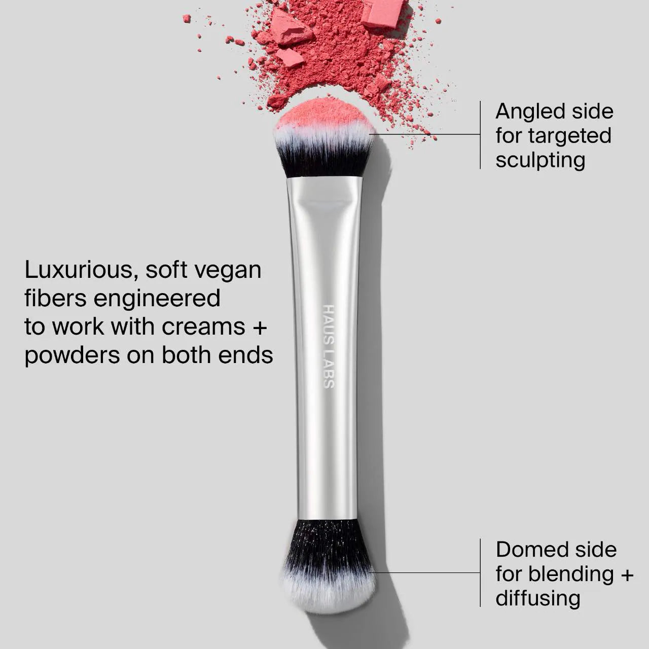 Haus Labs Dual-Ended Multi-Purpose Brush