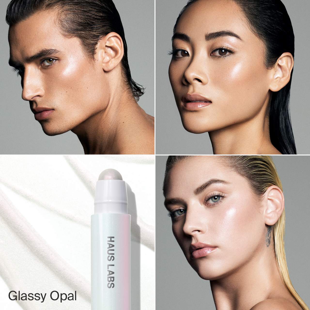 Haus Labs By Lady Gaga Bio-Radiant Glassy Balm Highlighter Stick | Glassy Opal