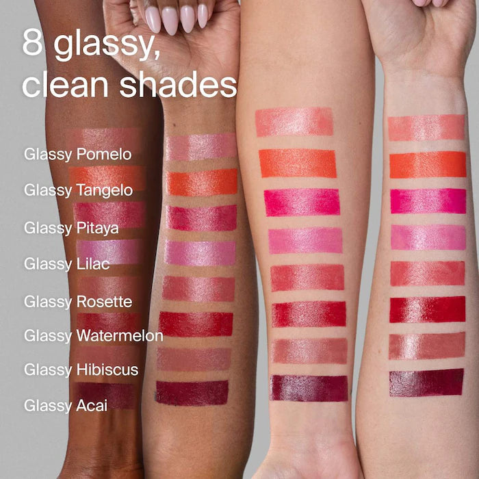 Haus Labs Color Fuse Glassy Lip + Cheek Blush Balm Stick | Glassy Rosette