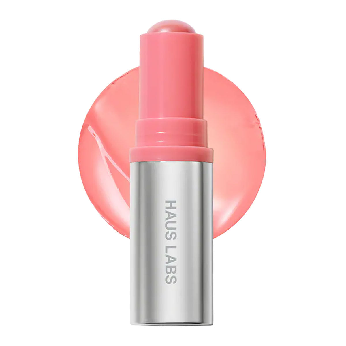Haus Labs Color Fuse Glassy Lip + Cheek Blush Balm Stick | Glassy Pomelo