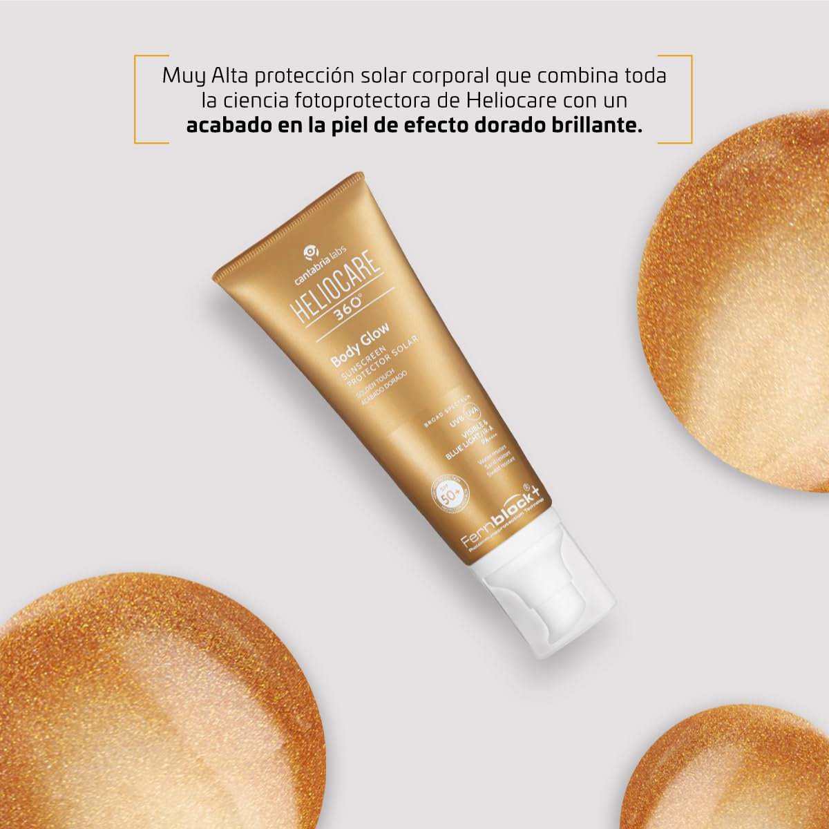 Heliocare 360 Body Glow SPF 50+ 100 ml