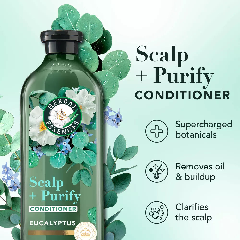 Herbal Essences Scalp + Purify Eucalyptus Conditioner 400 ml / 13.5 oz