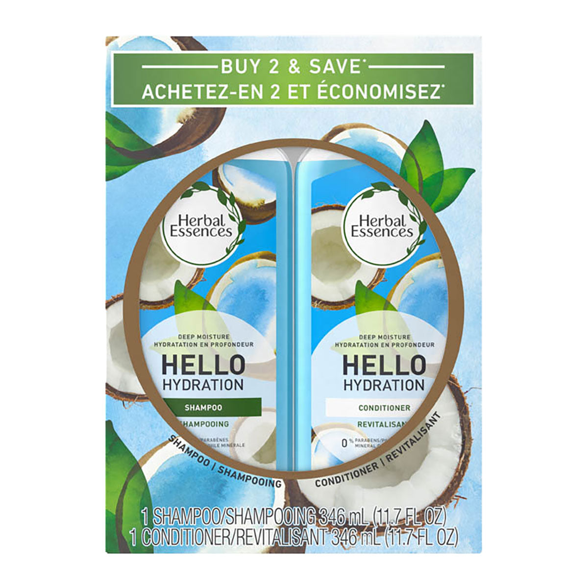 Herbal Essences Hello Hydration Deeply Moisturizing Shampoo