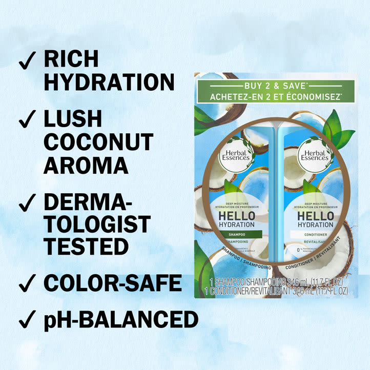 Herbal Essences Hello Hydration Deeply Moisturizing Shampoo