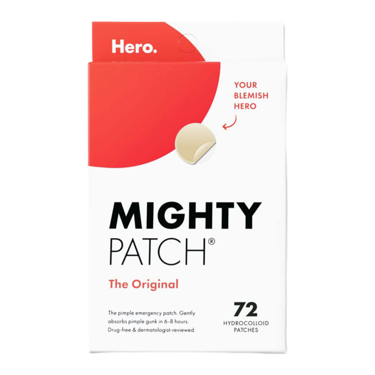 Hero Cosmetics Mighty Patch The Original 72 Patches Jumbo Pack