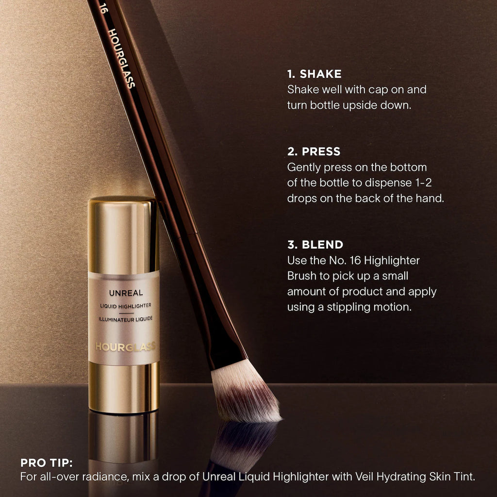 Hourglass Unreal Radiant Glow Liquid Highlighter | Evoke (Pale Champagne)