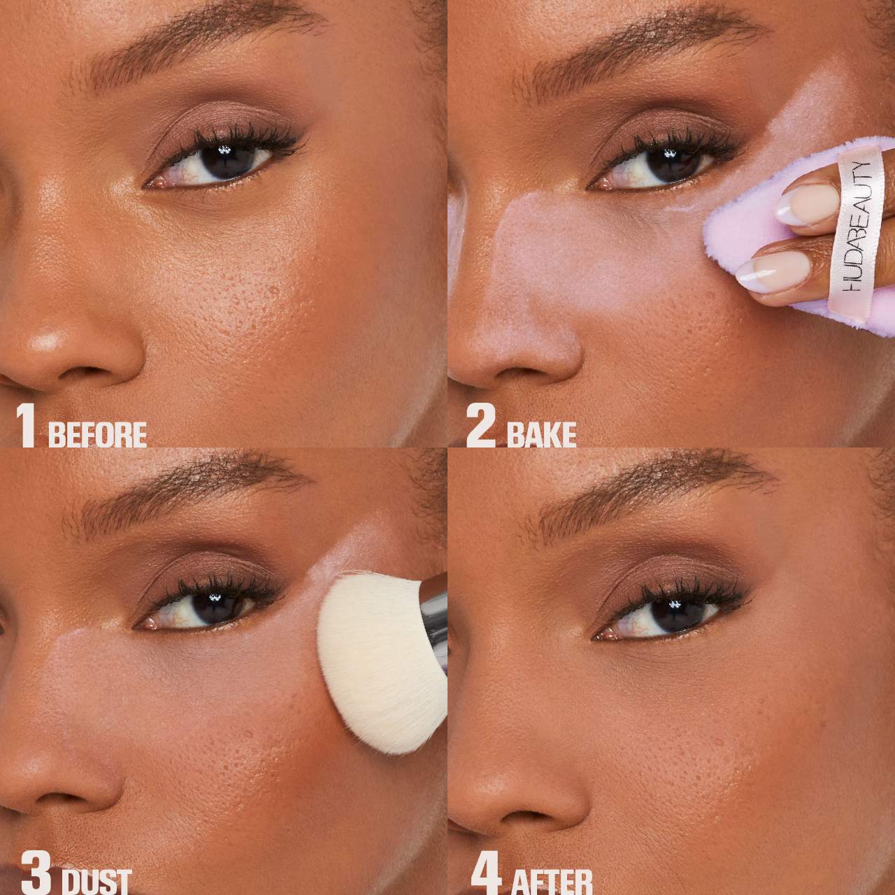 Huda Beauty Easy Bake Loose Baking & Setting Powder | Ube Birthday Cake