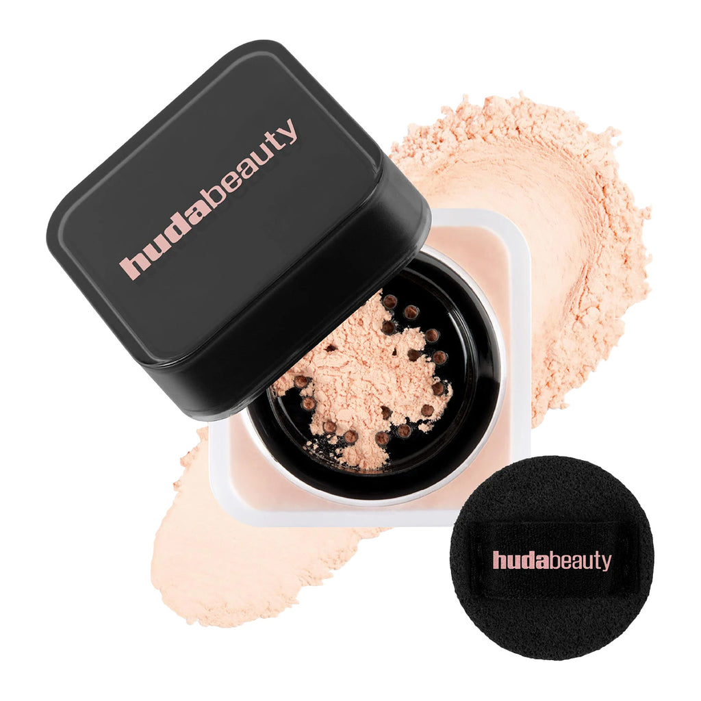 Huda Beauty Easy Bake Loose Baking & Setting Powder Mini | Peach Pie