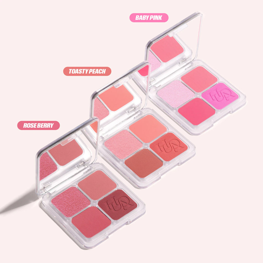 Huda Beauty Blush Filter Blurring Blushlighters Palette | Rose Berry