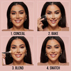 Huda Beauty Easy Bake Loose Baking & Setting Powder | Cherry Blossom Cake