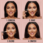 Huda Beauty Easy Bake Loose Baking & Setting Powder Mini | Peach Pie