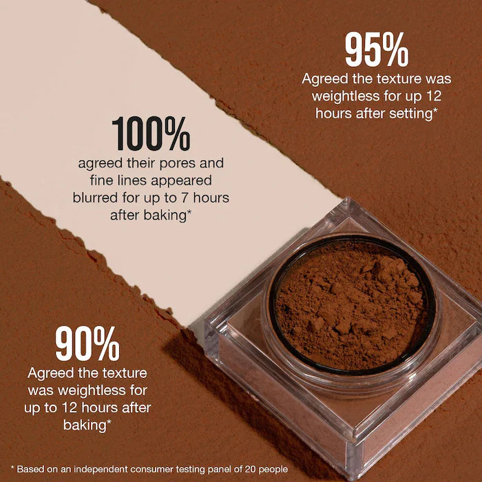 Huda Beauty Easy Bake Loose Baking & Setting Powder Mini | Pound Cake