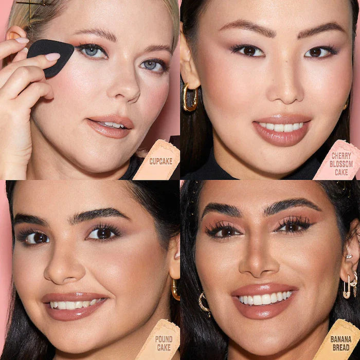 Huda Beauty Easy Bake and Snatch Pressed Brightening and Setting Powder | Pound Cake