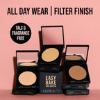 Huda Beauty Easy Bake and Snatch Pressed Brightening and Setting Powder | Cupcake