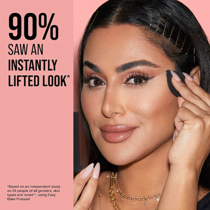 Huda Beauty Easy Bake and Snatch Pressed Brightening and Setting Powder | Pound Cake