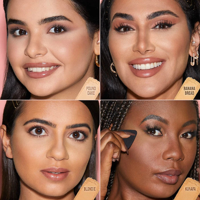 Huda Beauty Easy Bake and Snatch Pressed Brightening and Setting Powder | Pound Cake