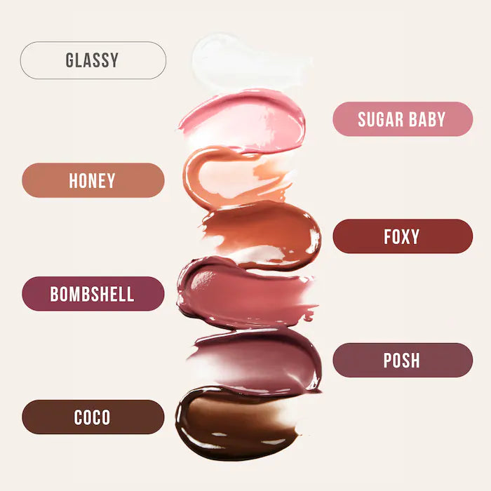 Huda Beauty Faux Filler Extra Shine Lip Gloss | Foxy