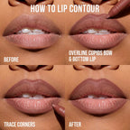 Huda Beauty Lip Contour 2.0 Automatic Matte Lip Pencil | Sandy Beige