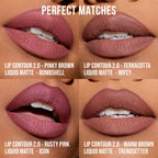 Huda Beauty Lip Contour 2.0 Automatic Matte Lip Pencil | Sandy Beige