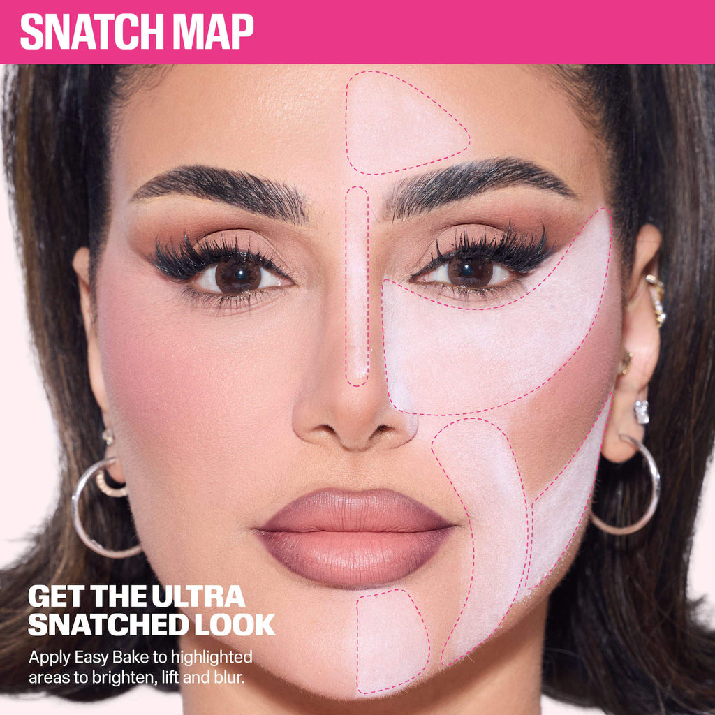 Huda Beauty Easy Bake Loose Powder Brightening + Correcting Duo | Cherry Lilac