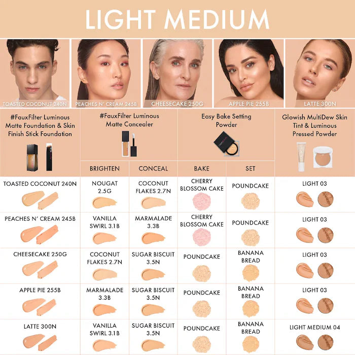 Huda Beauty #FauxFilter Luminous Matte Full Coverage Liquid Foundation