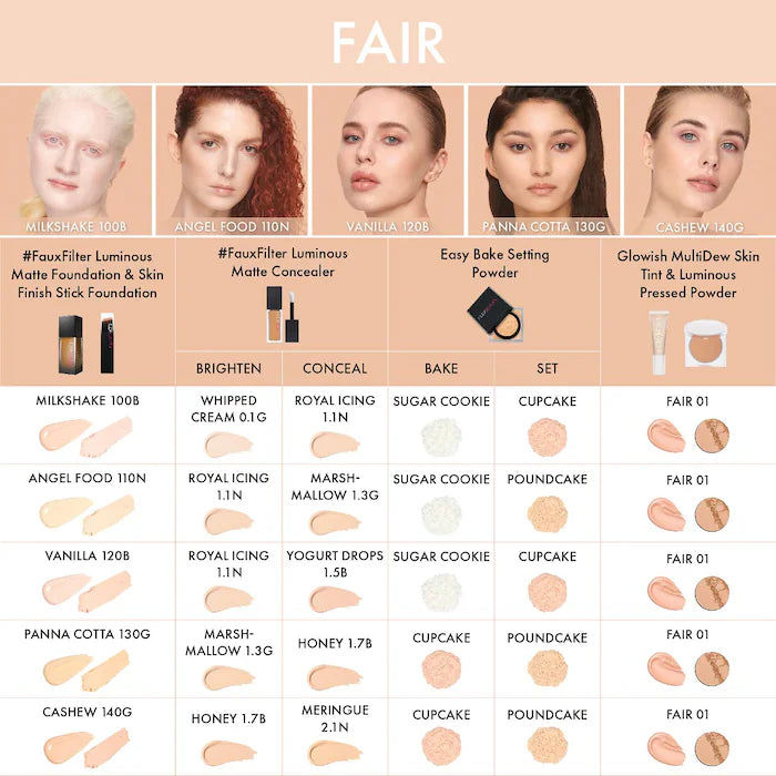 Huda Beauty #FauxFilter Luminous Matte Full Coverage Liquid Foundation