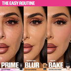 Huda Beauty Easy Bake Loose Powder Brightening + Correcting Duo | Cherry Peach