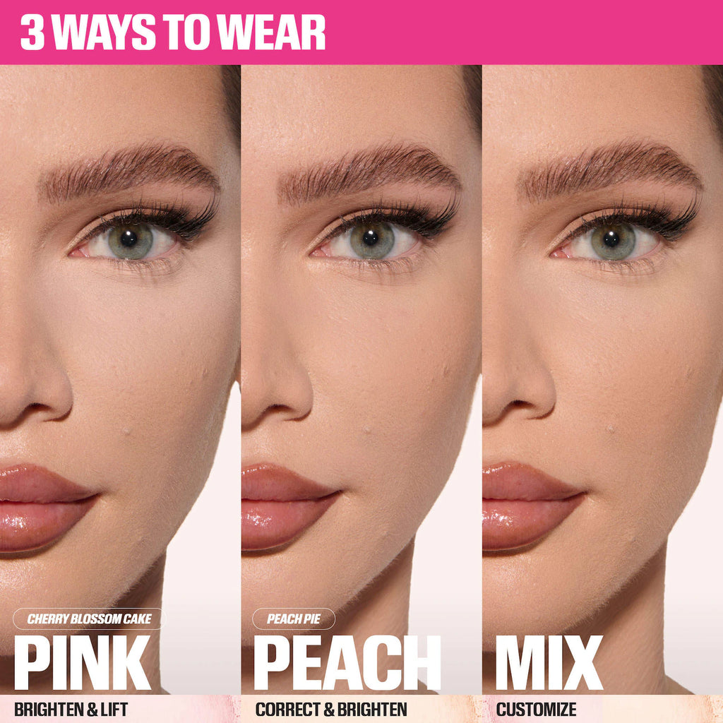 Huda Beauty Easy Bake Loose Powder Brightening + Correcting Duo | Cherry Peach