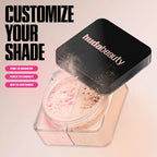 Huda Beauty Easy Bake Loose Powder Brightening + Correcting Duo | Cherry Peach