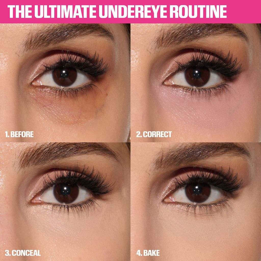 Huda Beauty Easy Bake Loose Powder Brightening + Correcting Duo | Cherry Peach