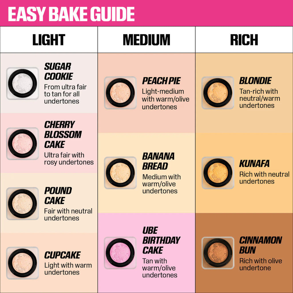 Huda Beauty Easy Bake Loose Baking & Setting Powder | Banana Bread