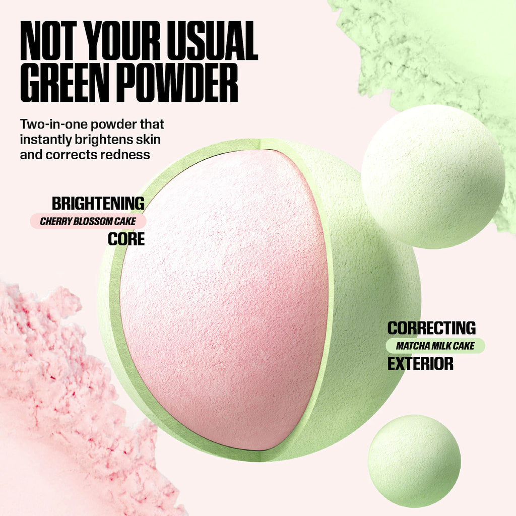 Huda Beauty Easy Bake Loose Baking & Setting Powder | Matcha Milk Cake
