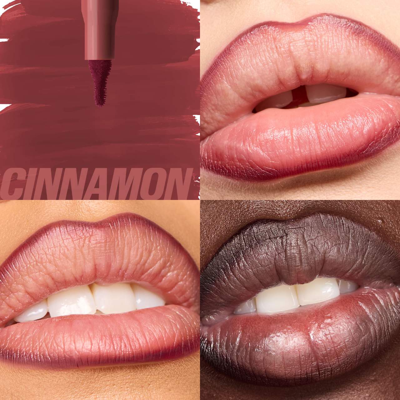 Huda Beauty Lip Contour Lip Stain | Cinnamon