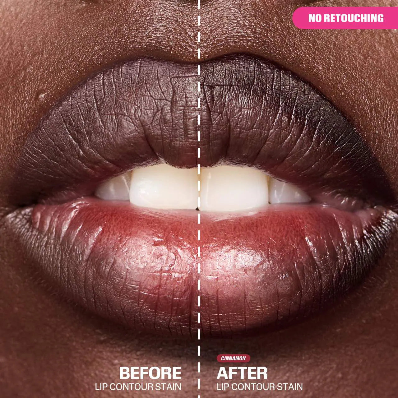 Huda Beauty Lip Contour Lip Stain | Cinnamon