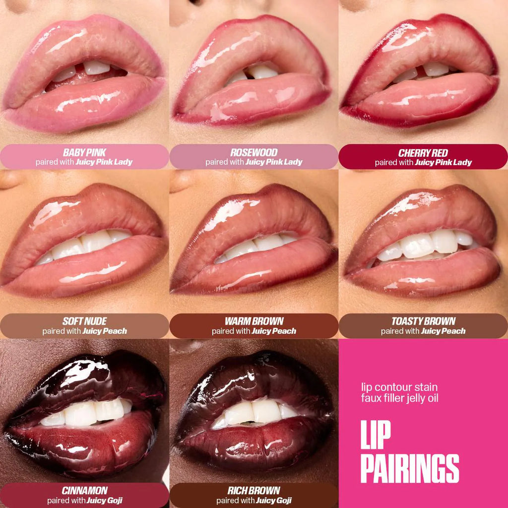 Huda Beauty Lip Contour Lip Stain | Warm Brown