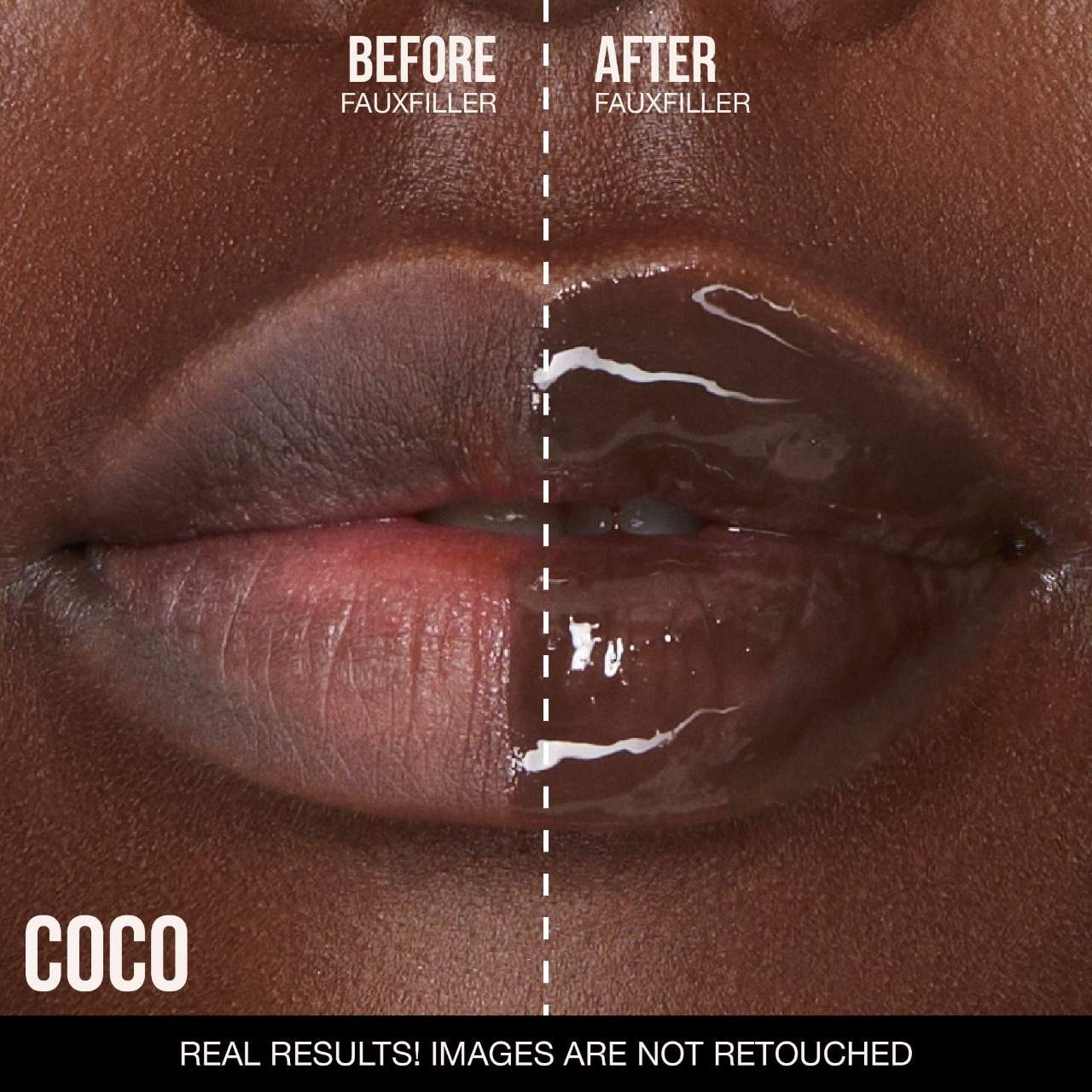 Huda Beauty Faux Filler Extra Shine Lip Gloss | Coco