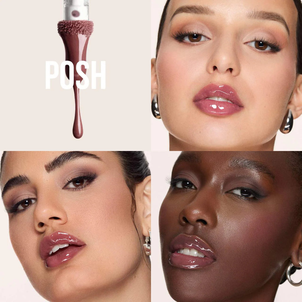 Huda Beauty Faux Filler Extra Shine Lip Gloss | Posh