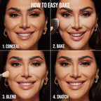 Huda Beauty Easy Bake Loose Baking & Setting Powder Mini | Pound Cake