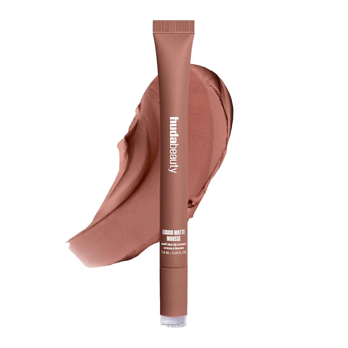 Huda Beauty Liquid Matte Mousse Soft Blur Lip Cream 7.5 ml / 0.25 oz | Mocha Mauve