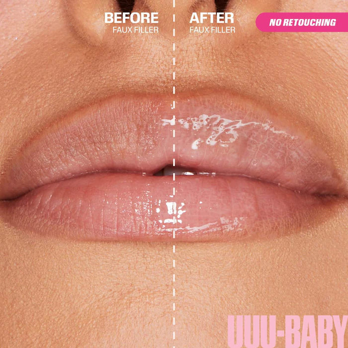 Huda Beauty Faux Filler Extra Shine Lip Gloss | UUU Baby
