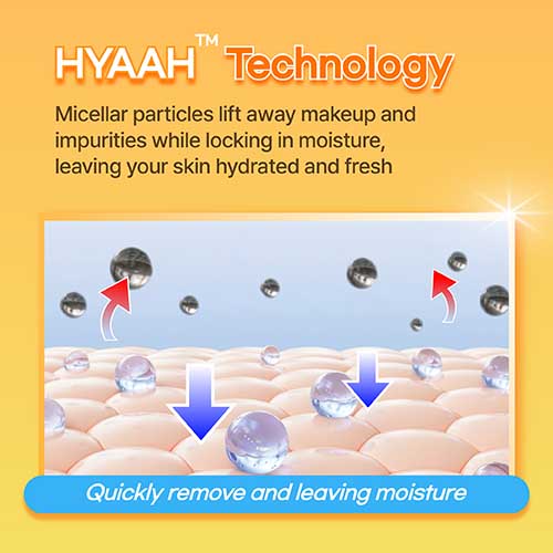 HYAAH Mild But Deep Cleansing Water 300 ml