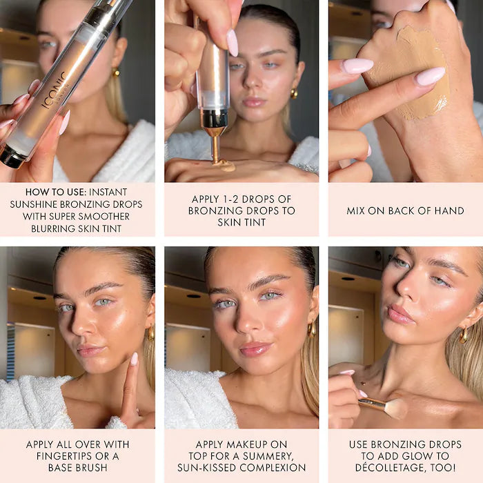 Iconic London Instant Sunshine Bronzing Drops | Universal