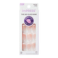 Kiss imPRESS Design Short Press-On Manicure Nails | Chic French