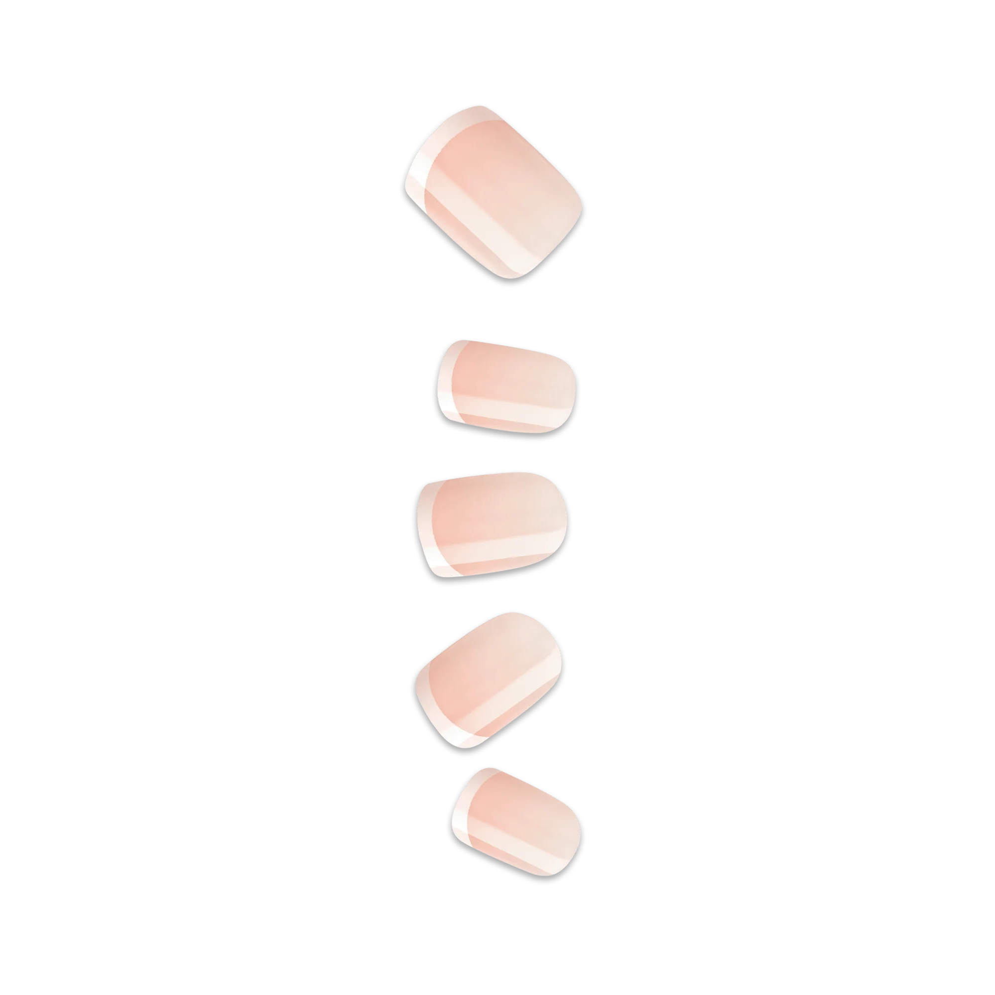 Kiss imPRESS Design Short Press-On Manicure Nails | Chic French